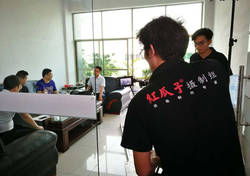 紅瓜子傳媒為客戶拍攝企業宣傳片